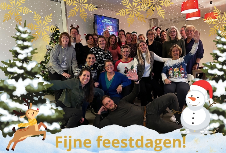 Wij wensen iedereen fijne dagen!