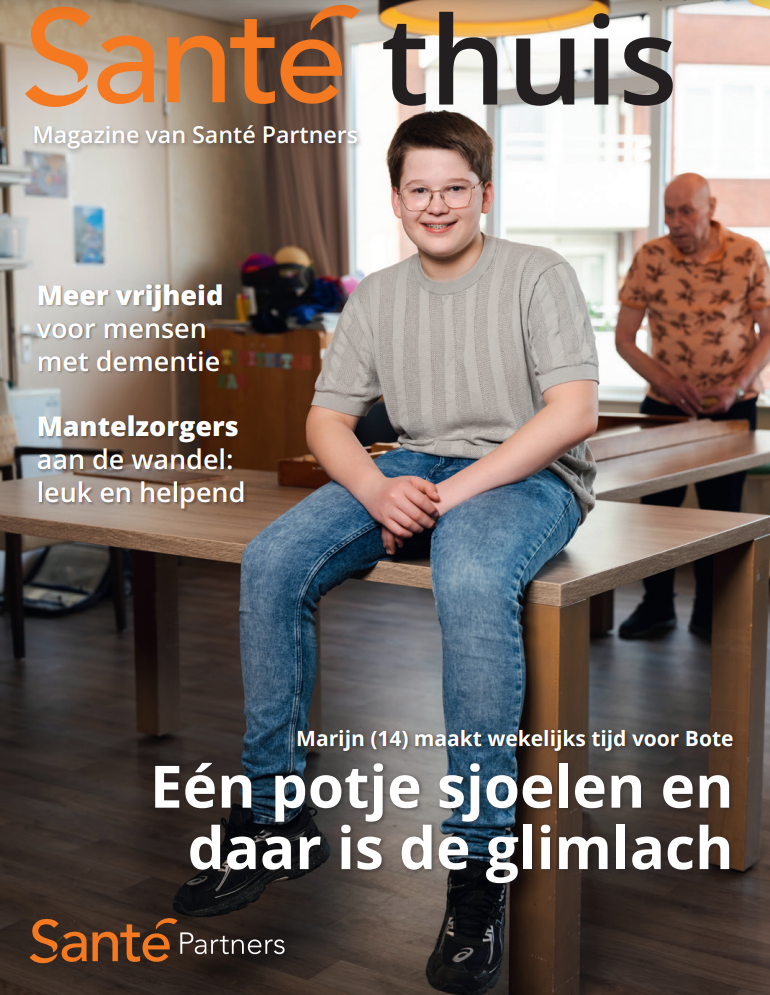 Nieuw magazine Santé Thuis -