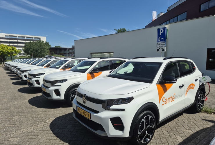 Santé Partners verduurzaamt wagenpark