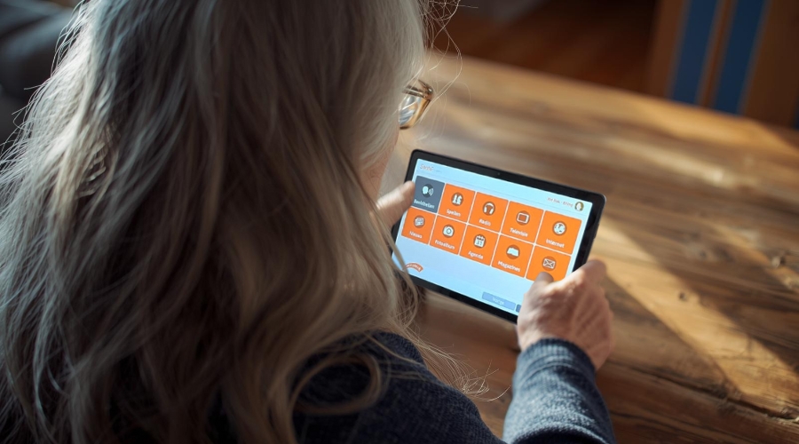 Beeldbellen als extra steun