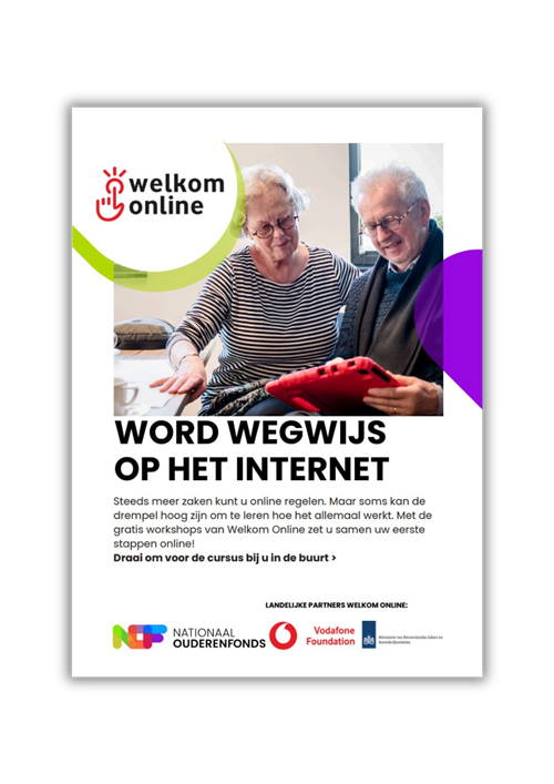 ‘Welkom Online’ workshops voor ouderen