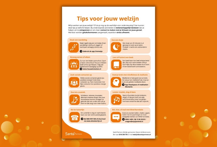 Tips voor jouw welzijn